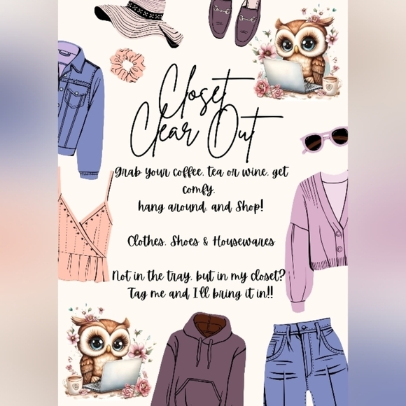 Other - Closet Clear Out - Silent Pop-Up!